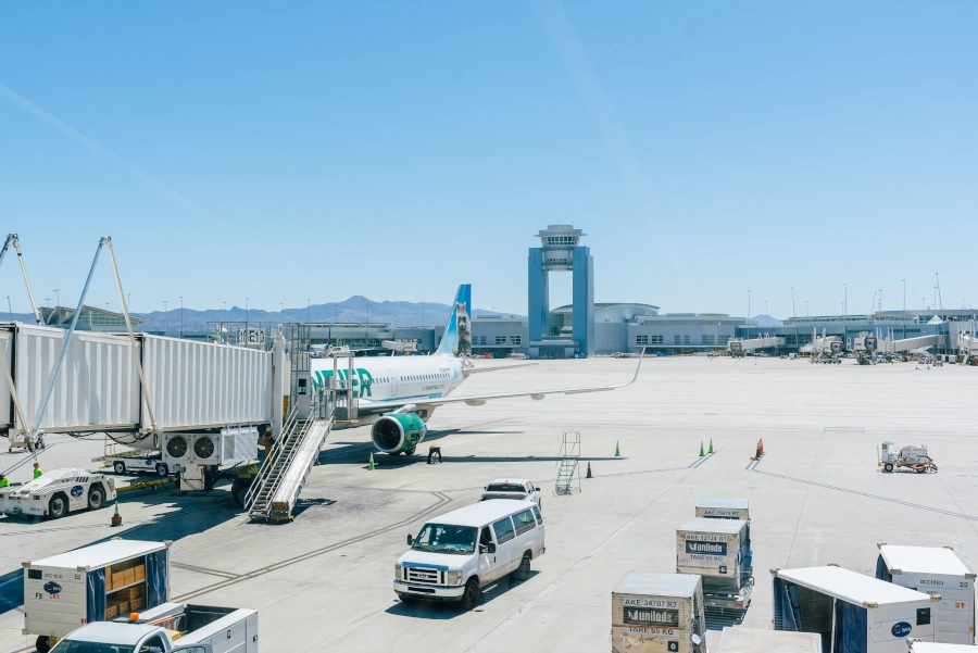 Airplane 2 Las Vegas Airport